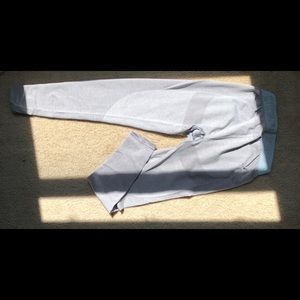 GYMSHARK! Flex leggings! Grey/light blue!!